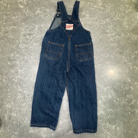 Carhartt Kids Overalls - Dark Blue Denim - Picture 3 of 7